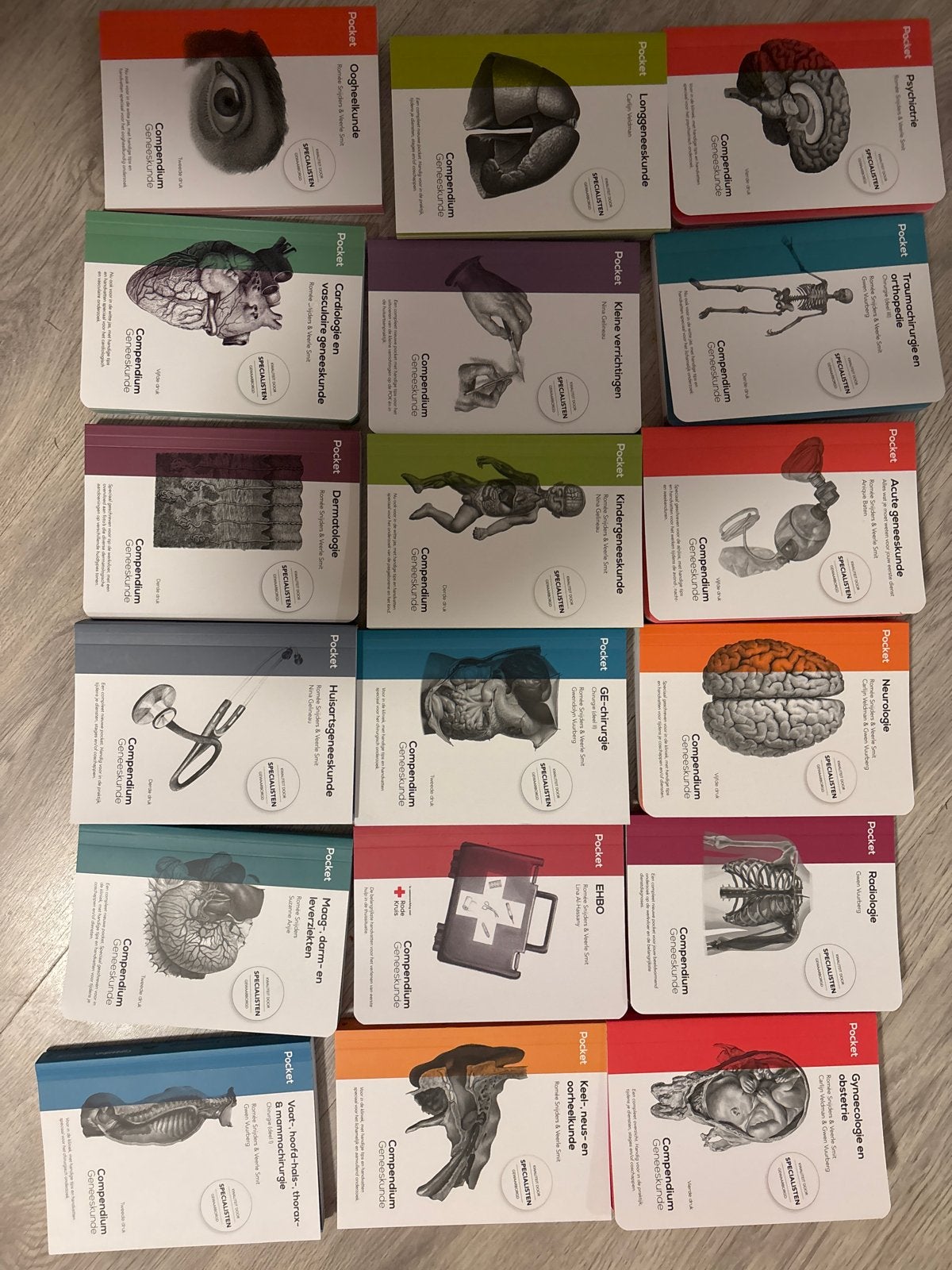 Compendium Geneeskunde Pocket Boeken - Complete 2021 - 2025, Ophalen of Verzenden, Zo goed als nieuw