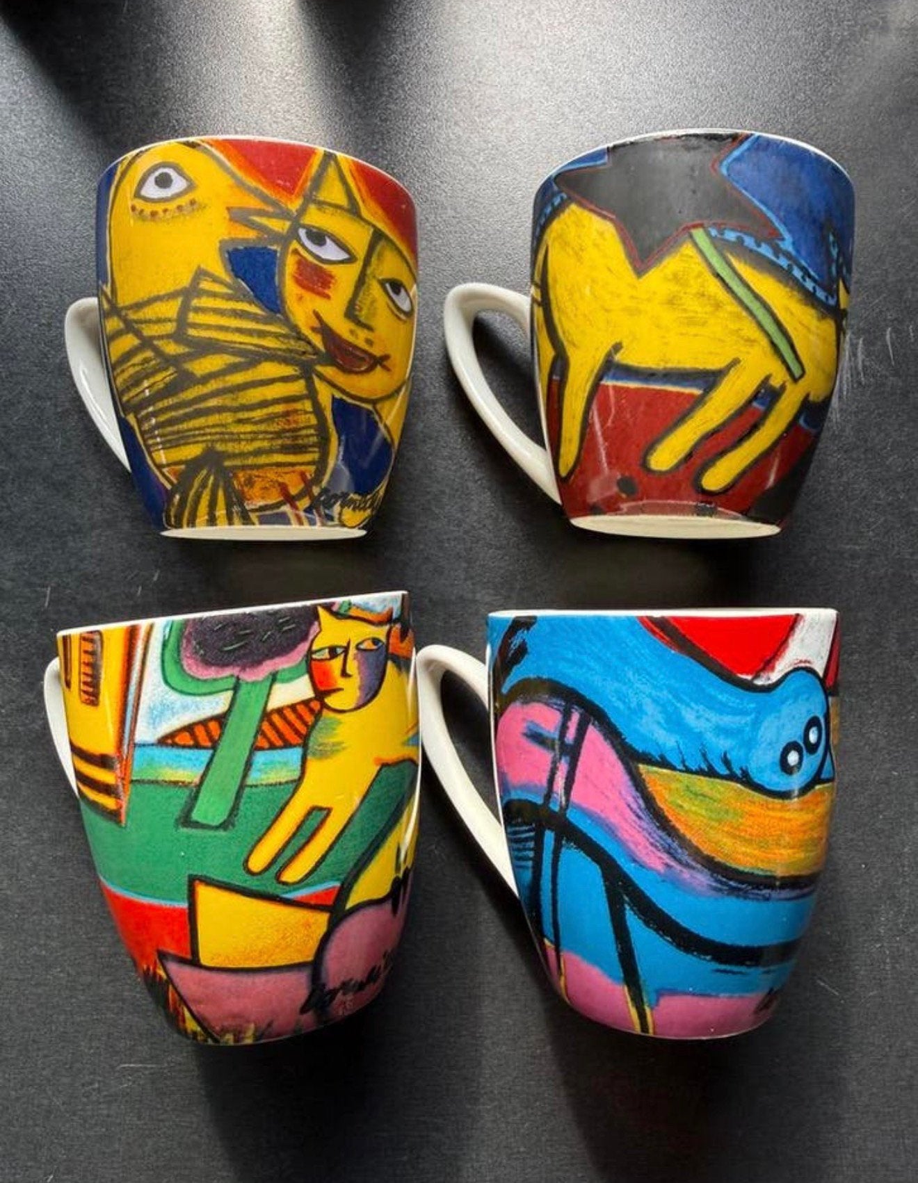 Corneille senseo koffie kopjes kunst, Ophalen, Nieuw, Overige stijlen, Kop(pen) en/of Schotel(s)