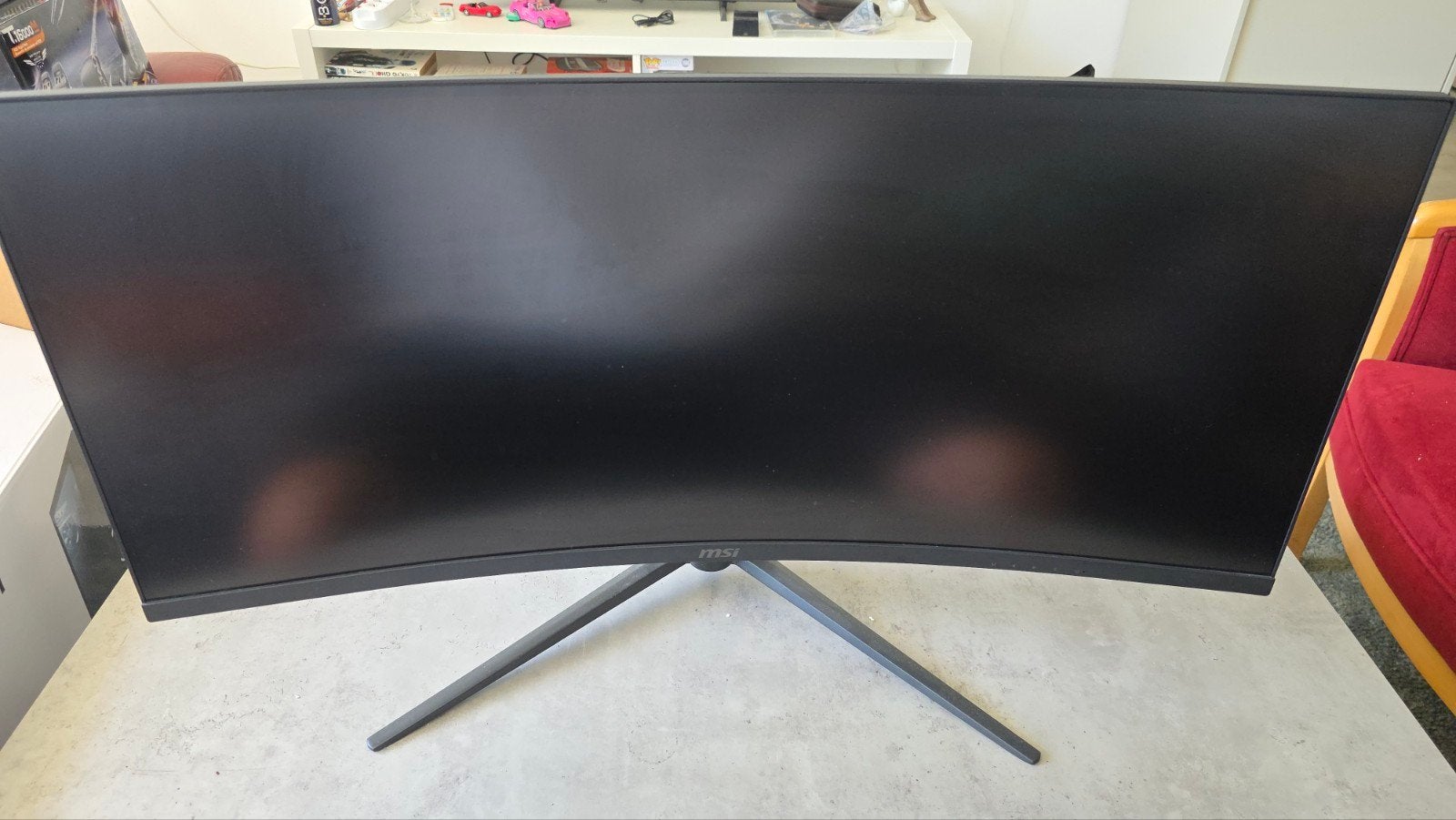 MSI Optix MAG342CQR 34" 144Hz, Gebruikt, 101 t/m 150 Hz, VA, Full HD