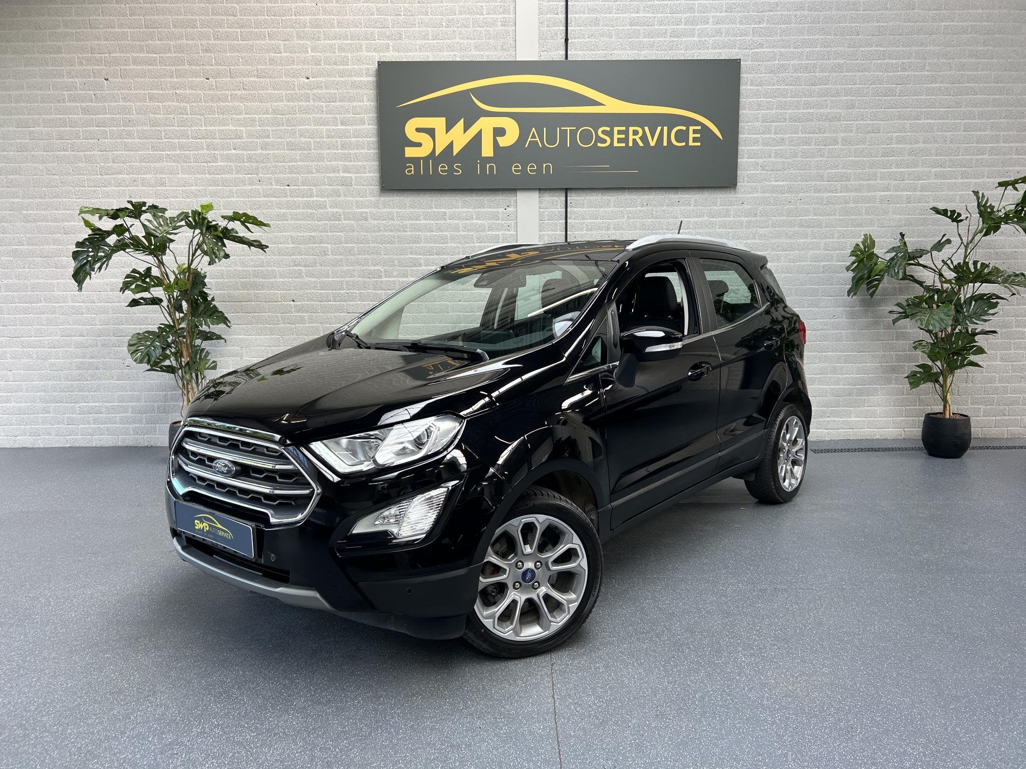 Ford EcoSport 1.0 EcoBoost Titanium | Navi via app | Camera, 1263 kg, 125 pk, Gebruikt, Euro 6