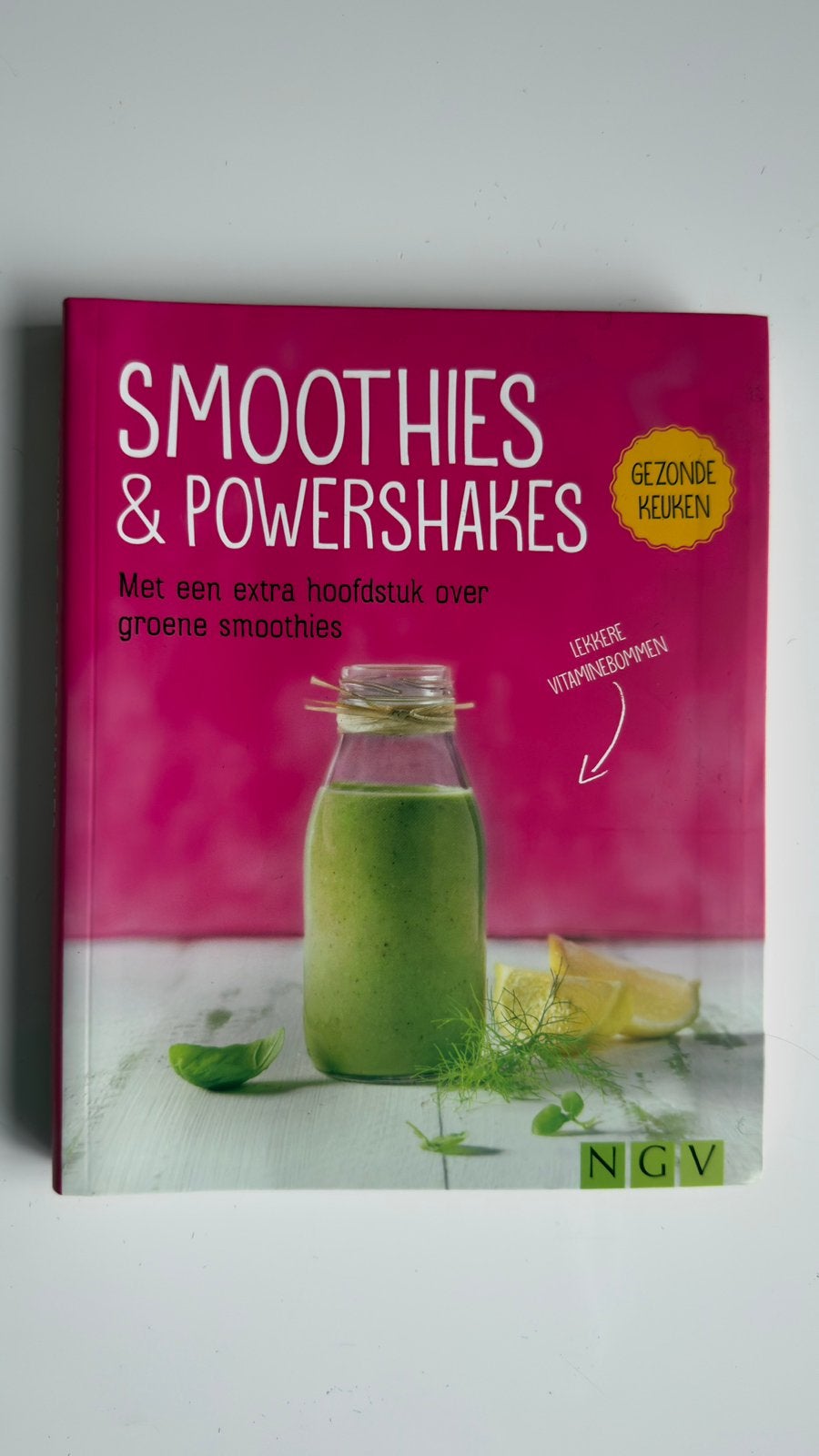 Smoothies & powershakes receptenboek, Ophalen of Verzenden, Zo goed als nieuw, Overige typen, Gezond koken