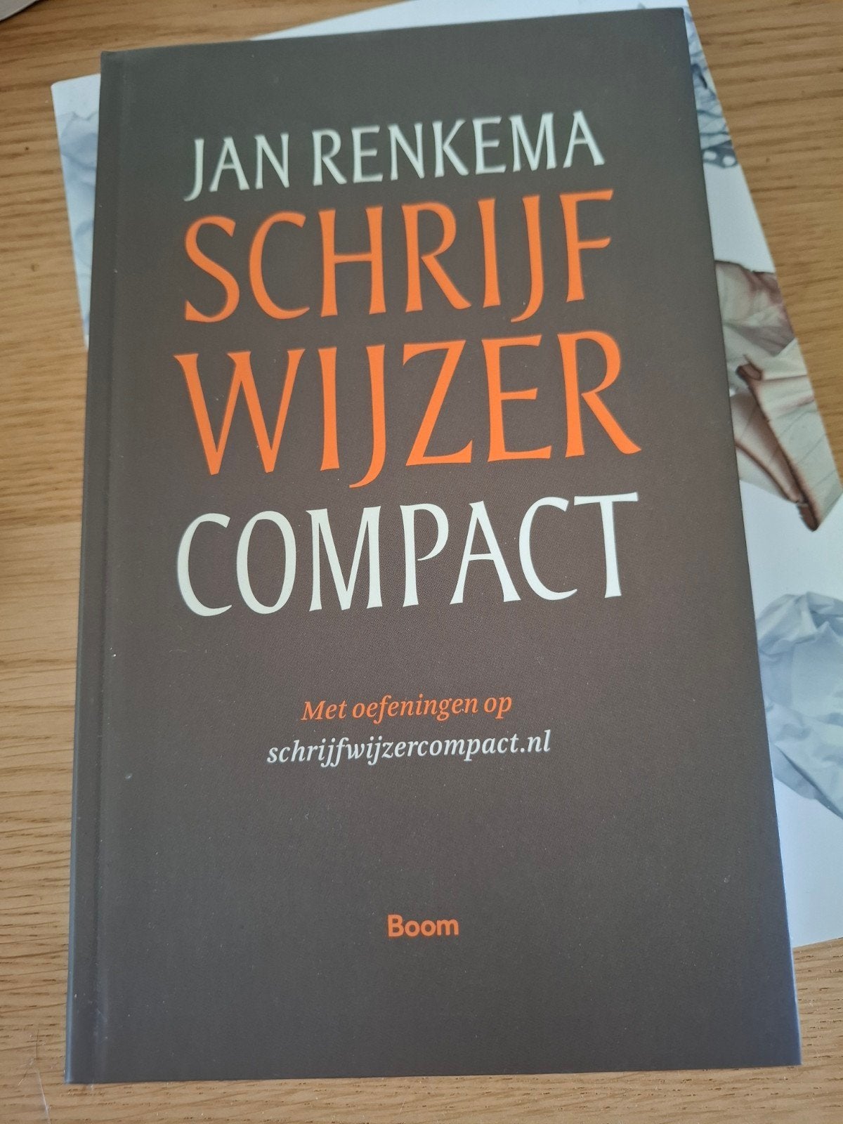 Jan Renkema - Schrijfwijzer compact, Boeken, Ophalen of Verzenden, Zo goed als nieuw, Jan Renkema, Nederlands