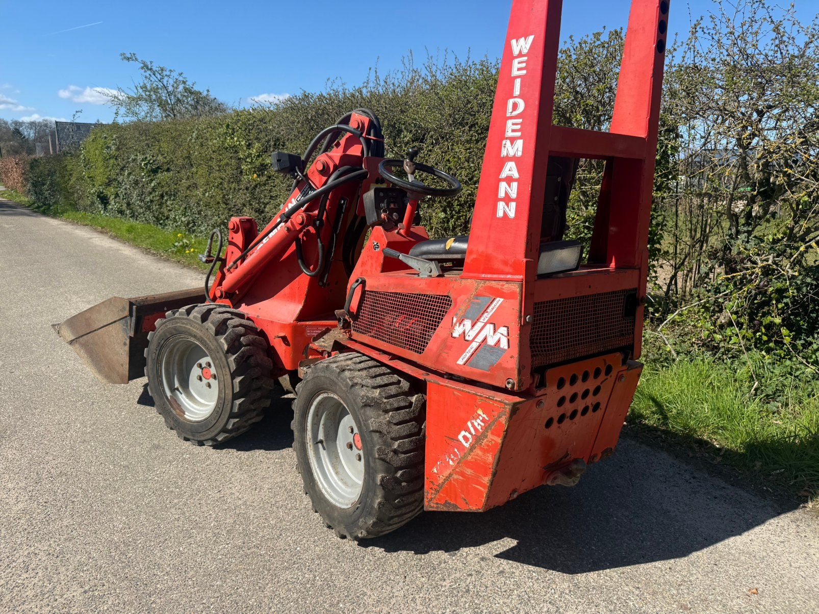 Weidemann shovel, Ophalen, Weidemann, Weidemann, Weidemann