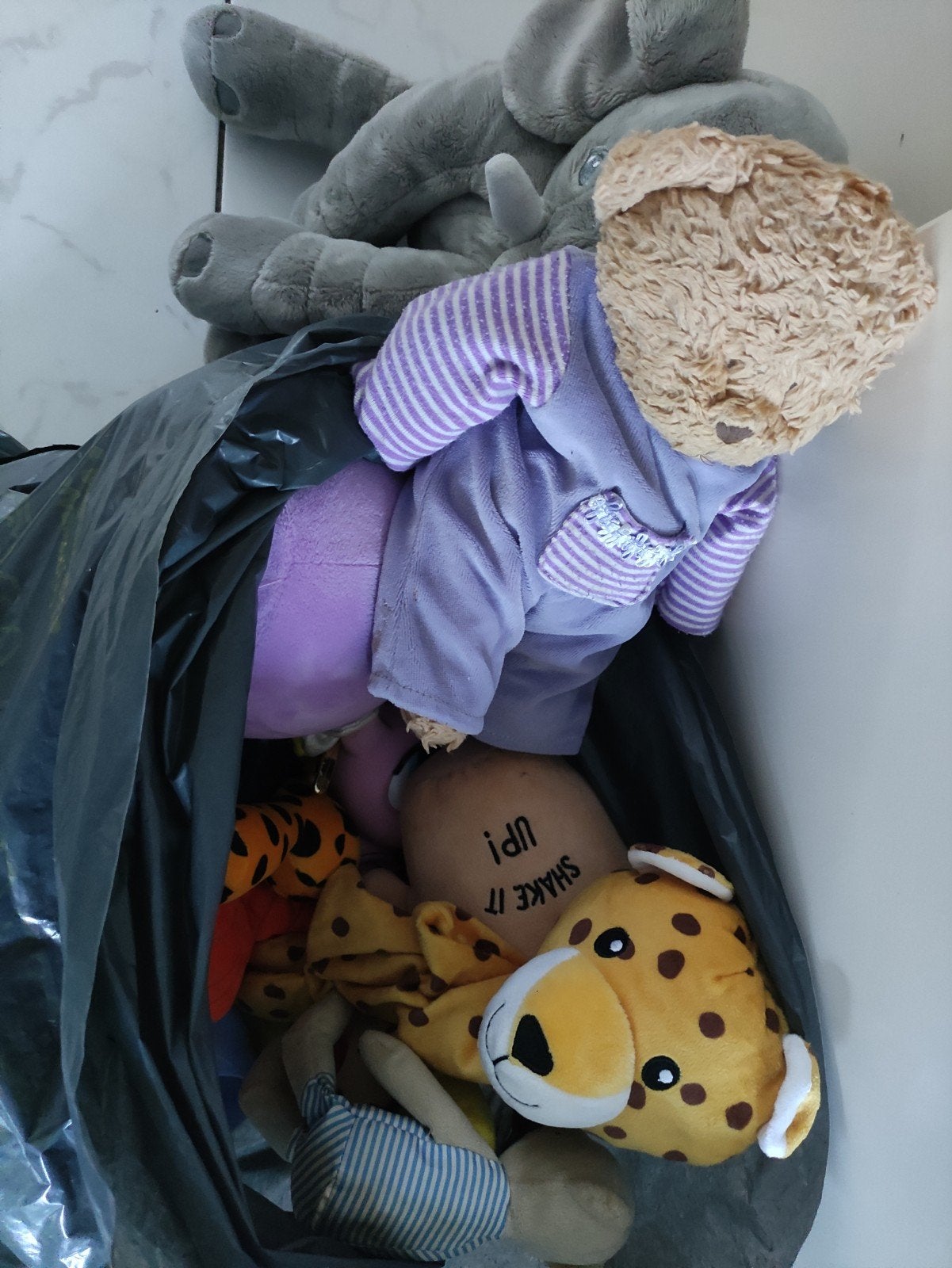 Knuffels: 1 zak vol en 3 grote, Ophalen, Overige typen