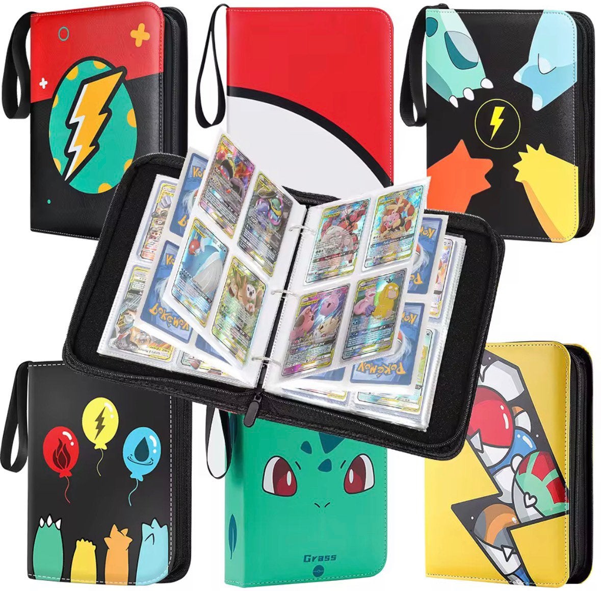 Pokemon kaarten verzamelmap 4-pocket NIEUW!, Ophalen of Verzenden, Nieuw