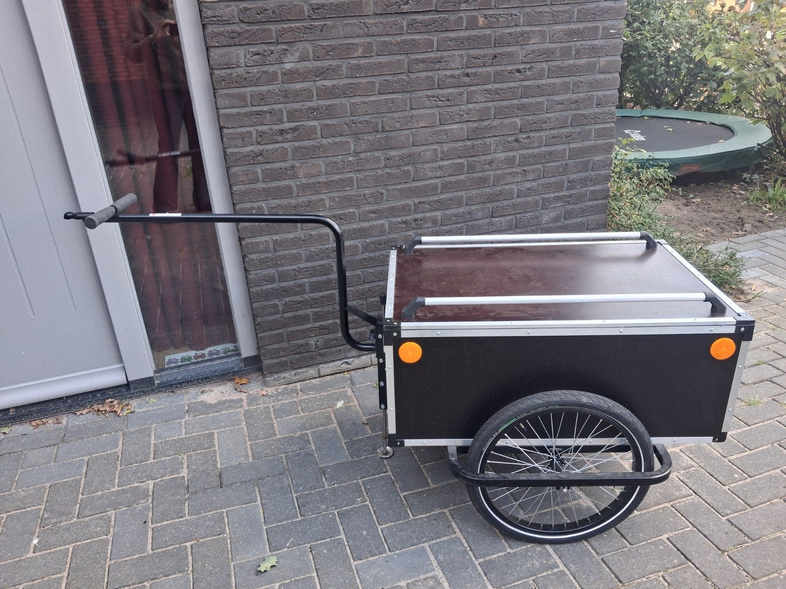 Roland Fietskar Jumbo met deksel - Bagagekar, Ophalen, Gebruikt, Bagagekar, 80 kg of meer