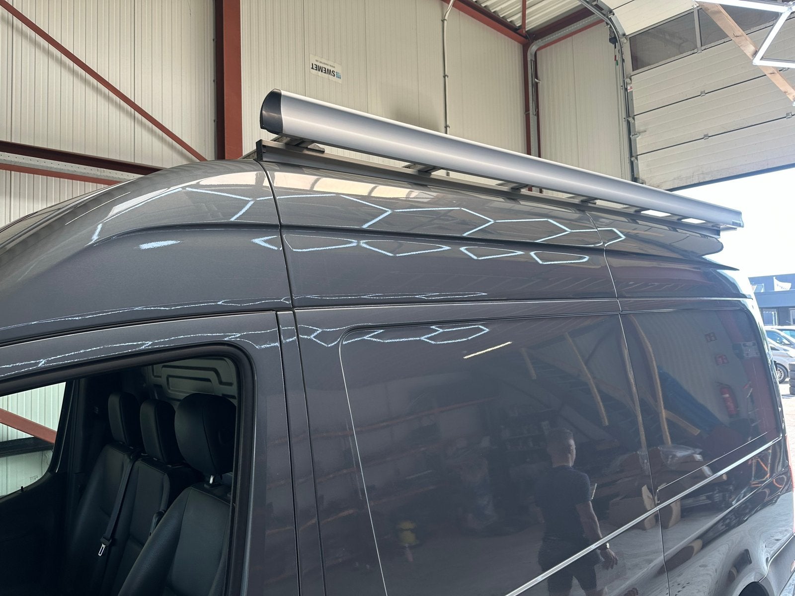 Mobitec Imperiaal Mercedes Sprinter 2018-heden L2H2, Auto diversen, Dakdragers, Zo goed als nieuw, Ophalen