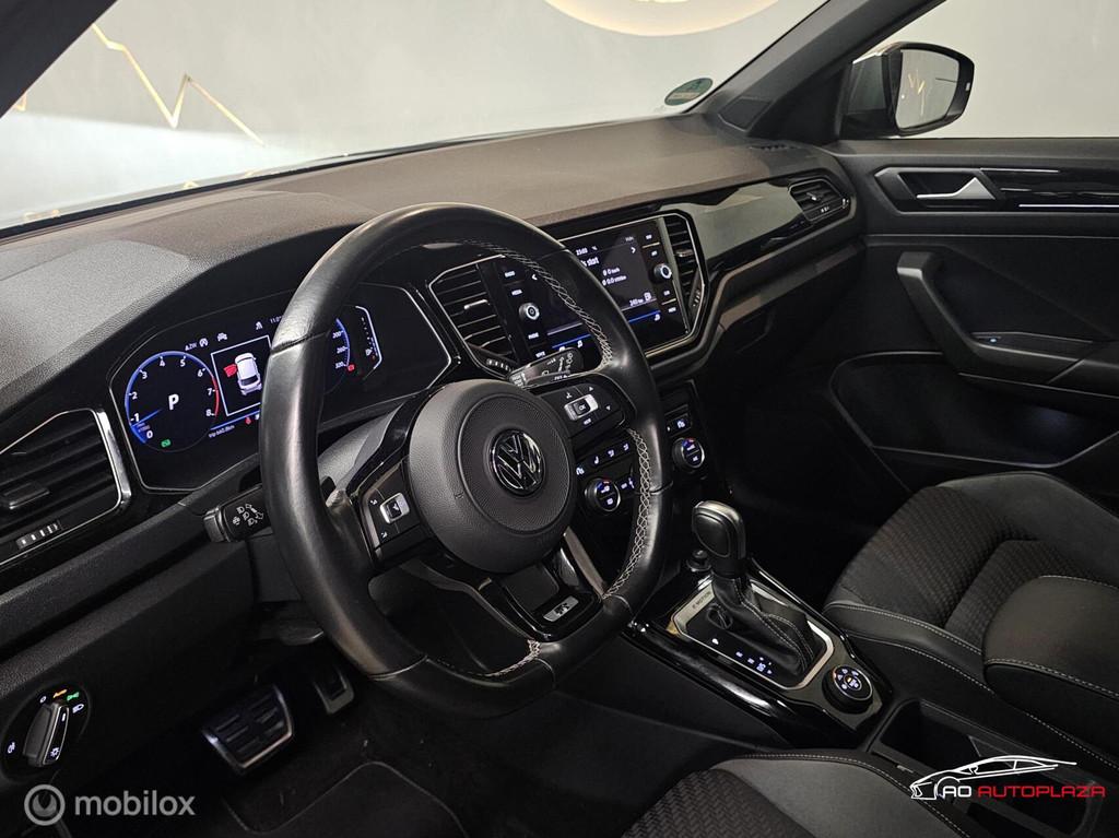 Volkswagen T-Roc 2.0 TSI 4Motion R Panorama/Akrapovic/Carpla, Auto's, Zwart, 4 cilinders, 1984 cc, Alcantara
