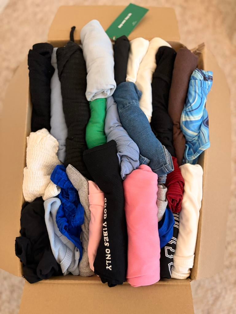 Mysterybox topjes, Ophalen of Verzenden, Zo goed als nieuw, Maat 36 (S), Zonder mouw