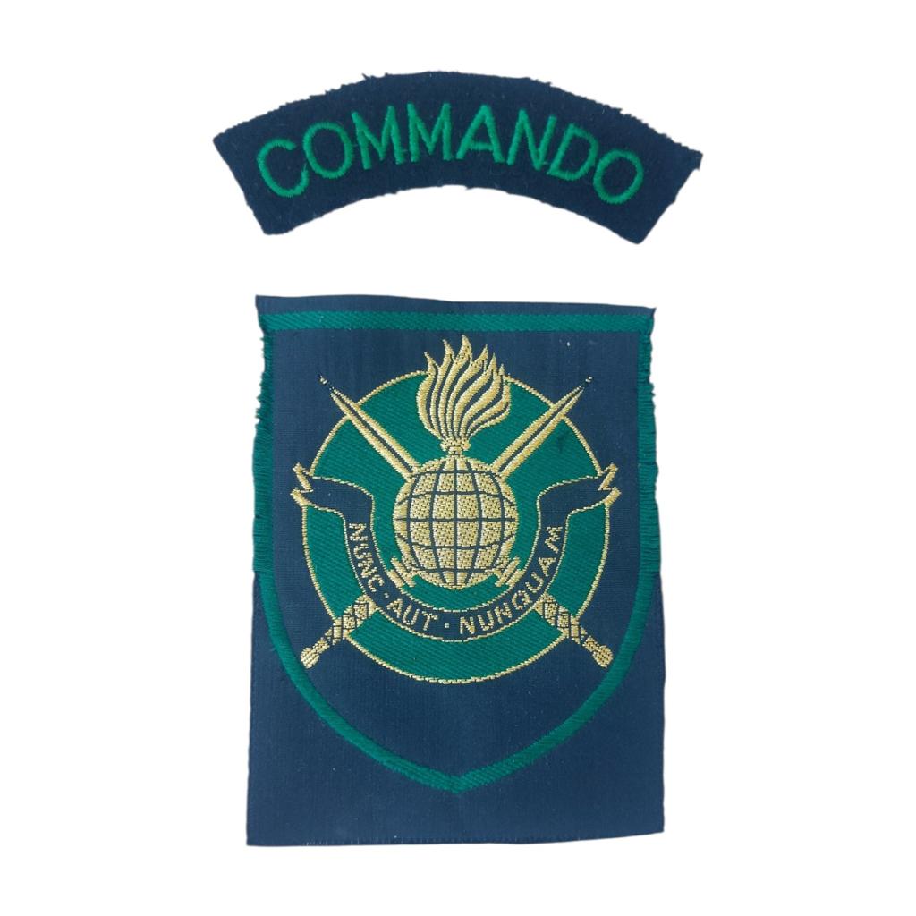 Set Emblemen Korps Commando Troepen (KCT), Verzamelen, Militaria | Algemeen, Ophalen of Verzenden, Landmacht, Nederland, Embleem of Badge