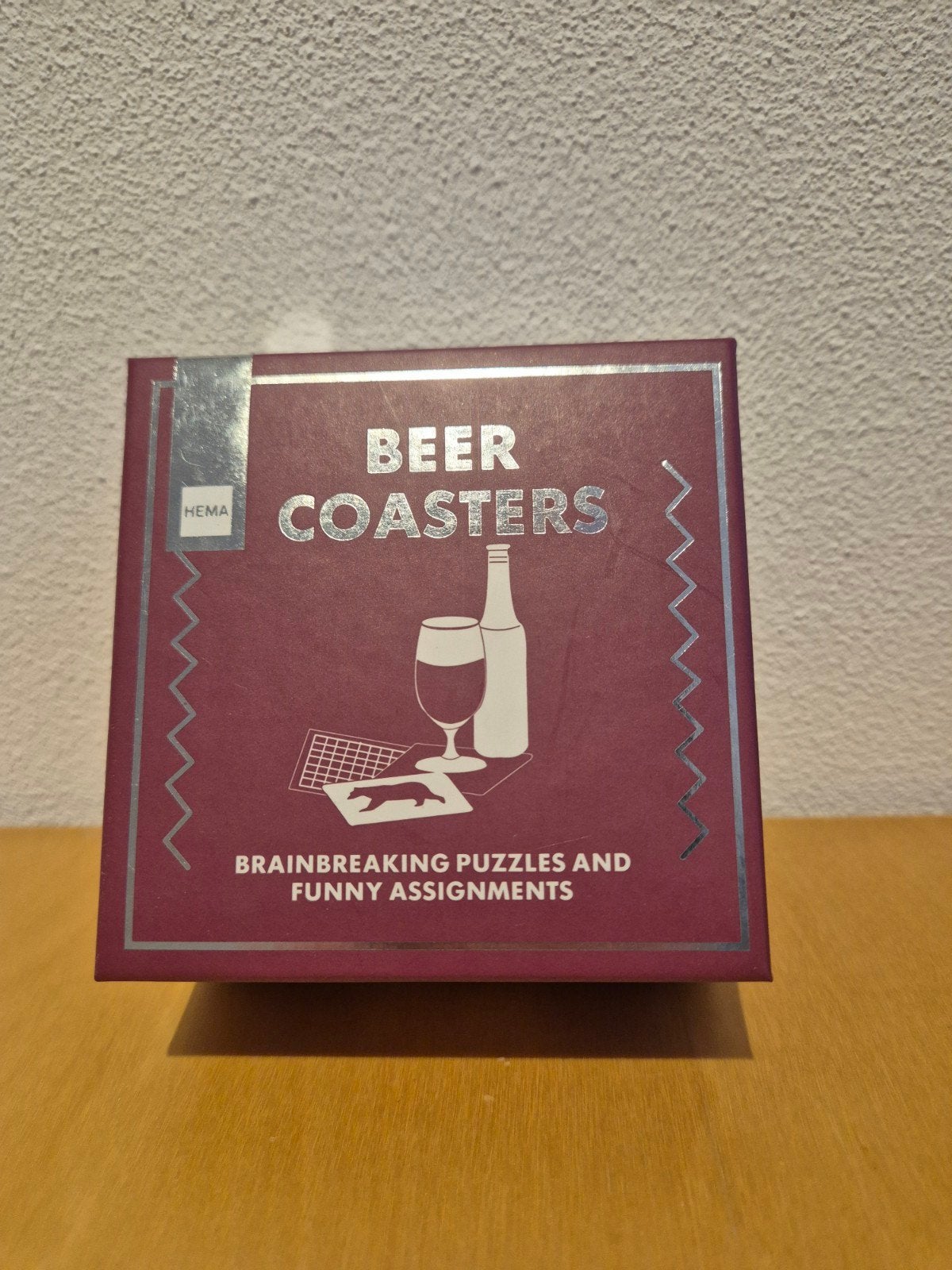Hema Beer Coasters Puzzels en Opdrachten - Nieuw, Ophalen of Verzenden, Nieuw, Overige typen