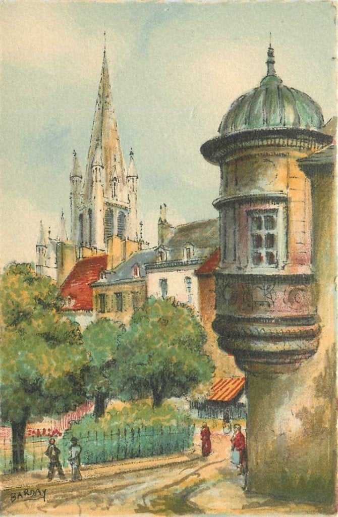 381-122-023 Dijon La Place des Ducs, Verzenden, Voor 1920, Frankrijk