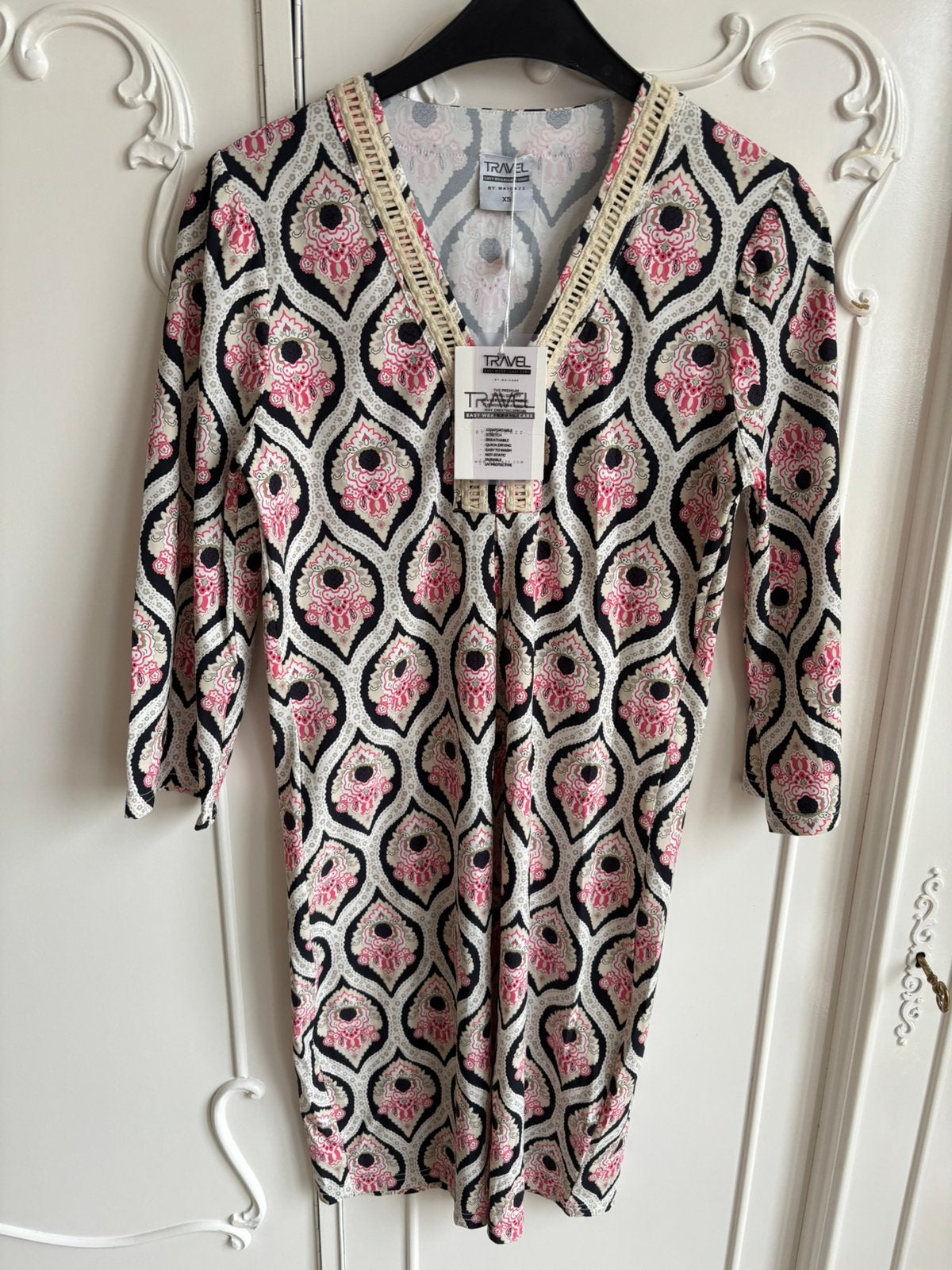 Nieuw travel jurk Maicazz maat XS, Kleding | Dames, Overige kleuren, Nieuw, Ophalen of Verzenden, Knielengte