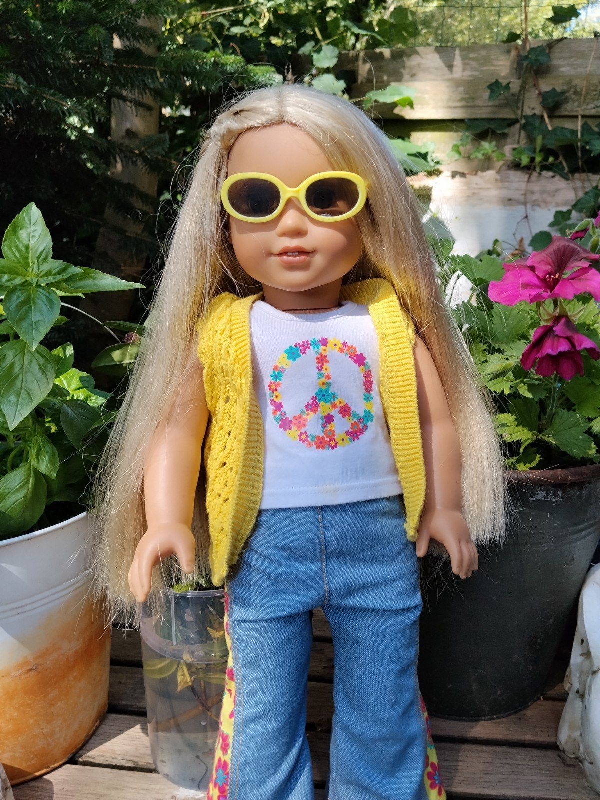 American Girl doll Julie Albright, American Girl pop, Ophalen of Verzenden, Zo goed als nieuw, Pop