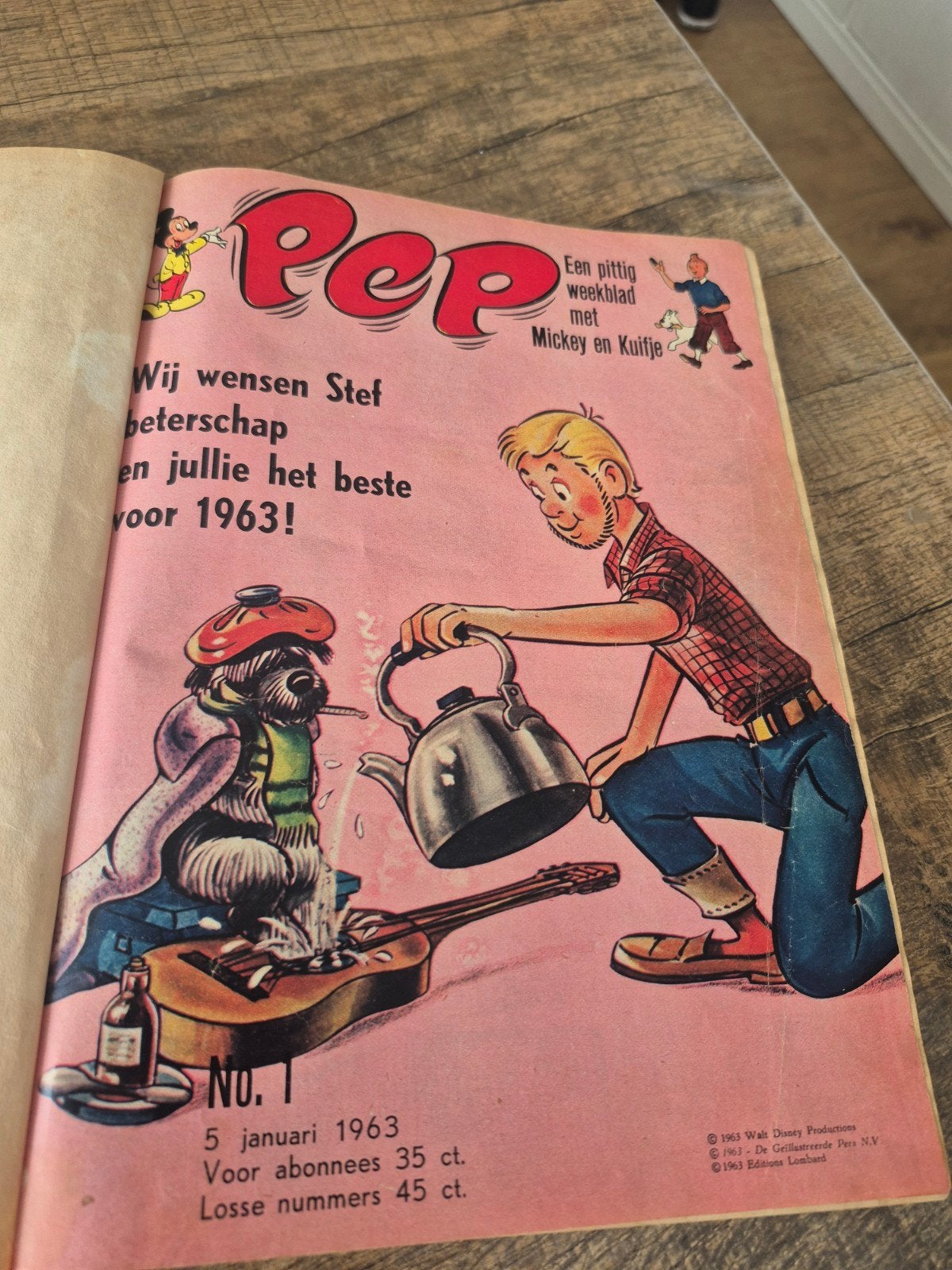 PEP uit 1963 nummer 1 tot 13 gebundeld, Ophalen of Verzenden, 1960 tot 1980, Tijdschrift