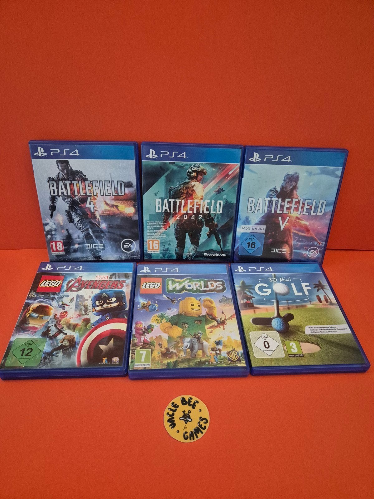 SALE PS4 Games Bundel  14 spellen, Spelcomputers en Games, Gebruikt, Vanaf 18 jaar, Verzenden, Support@playstation.com