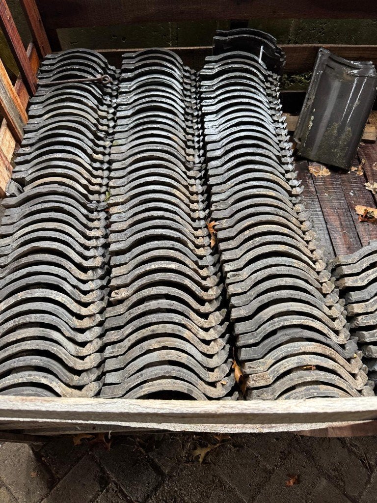 Gebruikte dakpannen, Ophalen, Gebruikt, Beton, Klinkers