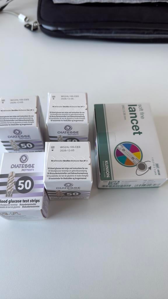 Diatesse Xper blood glucose test strips, Ophalen of Verzenden