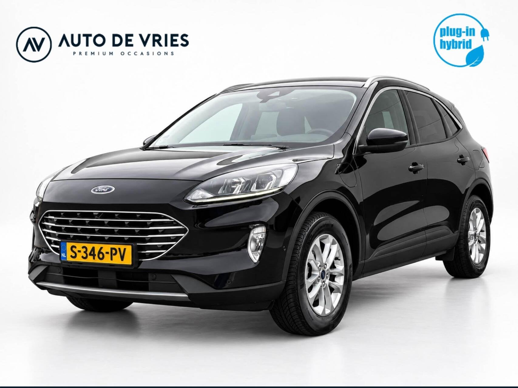 Ford Kuga 2.5 PHEV 225pk Titanium | Navigatie | Assist pakke, Auto's, Dealer onderhouden, Stof, Gebruikt, 4 cilinders