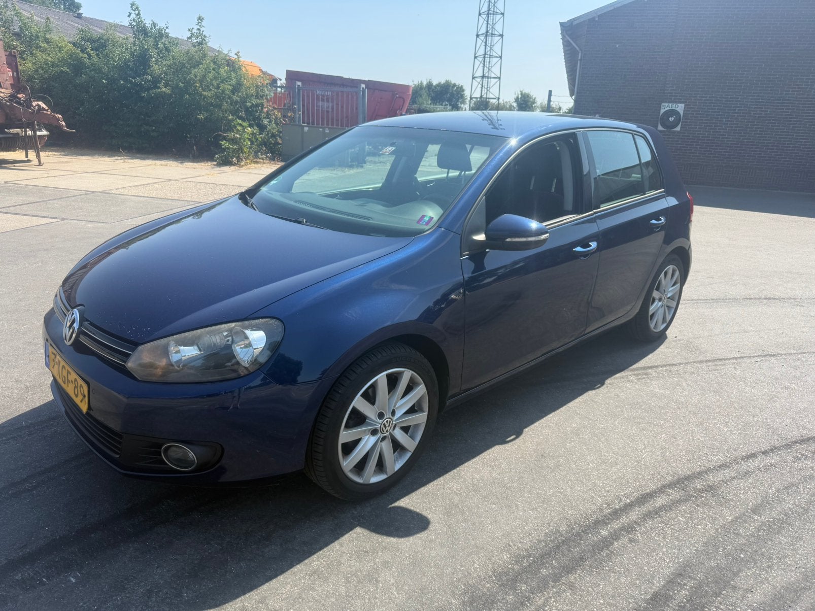 Volkswagen Golf 1.4 TSI 90KW 5D 2009 Blauw, Euro 5, Stof, Blauw, 122 pk