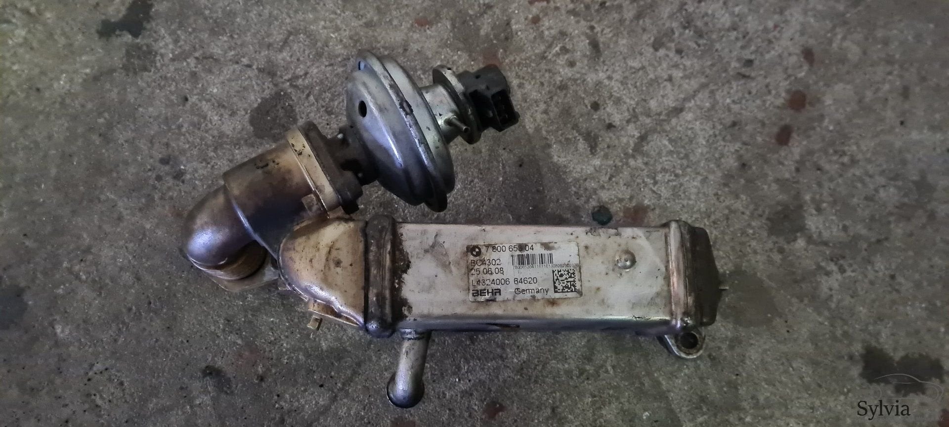 EGR Klep uitlaatgaskoeler BMW N47 7800653, Gebruikt, -, -, Ophalen of Verzenden