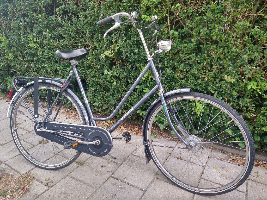 Prachtig union damesfiets 28 inch 3 versnellings 57cm hoog, Ophalen, Velgrem, Versnellingen, 56 cm of meer