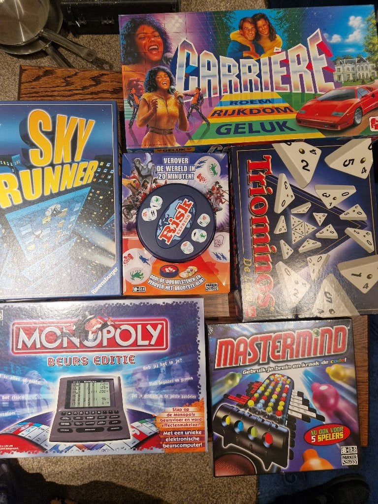 spellen, Hobby en Vrije tijd, Gezelschapsspellen | Bordspellen, Ophalen, Nieuw