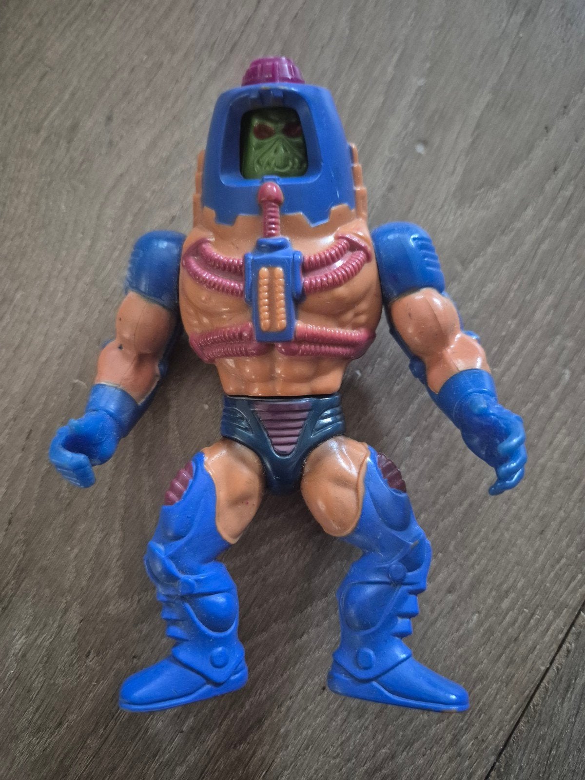 MOTU Man-E-Faces Actiefiguur He-Man Masters of the Univer, Verzamelen, Poppetjes en Figuurtjes, Ophalen of Verzenden, Gebruikt