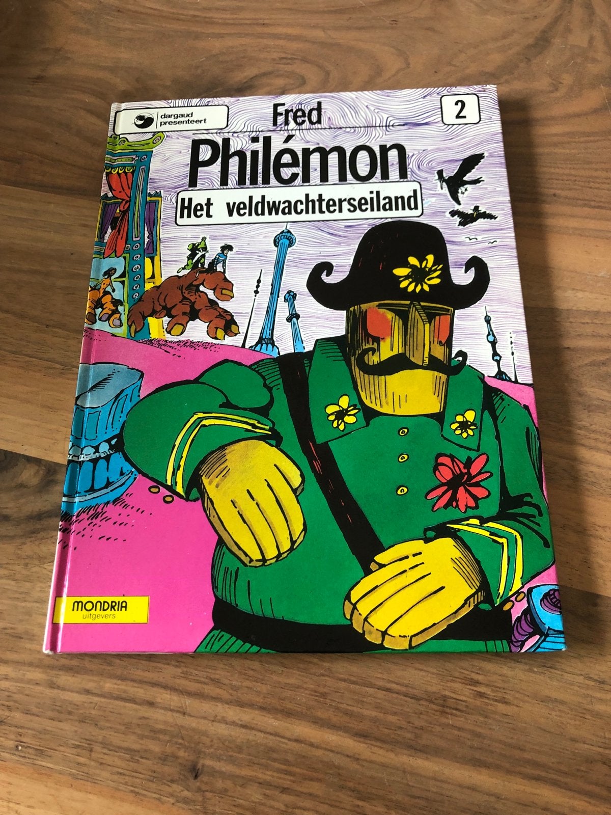 Philémon - Het veldwachterseiland (nr. 2), Eén stripboek, Ophalen of Verzenden, Gelezen