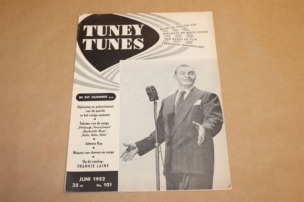Tuney Tunes - No. 101 - Juni 1952, Ophalen of Verzenden, 1940 tot 1960, Knipsel(s)