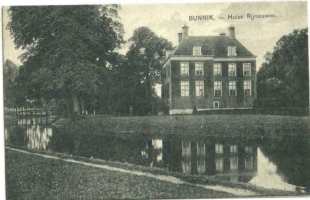 AK Bunnik - Huize Rijnauwen, Verzenden, 1920 tot 1940, Ongelopen, Utrecht