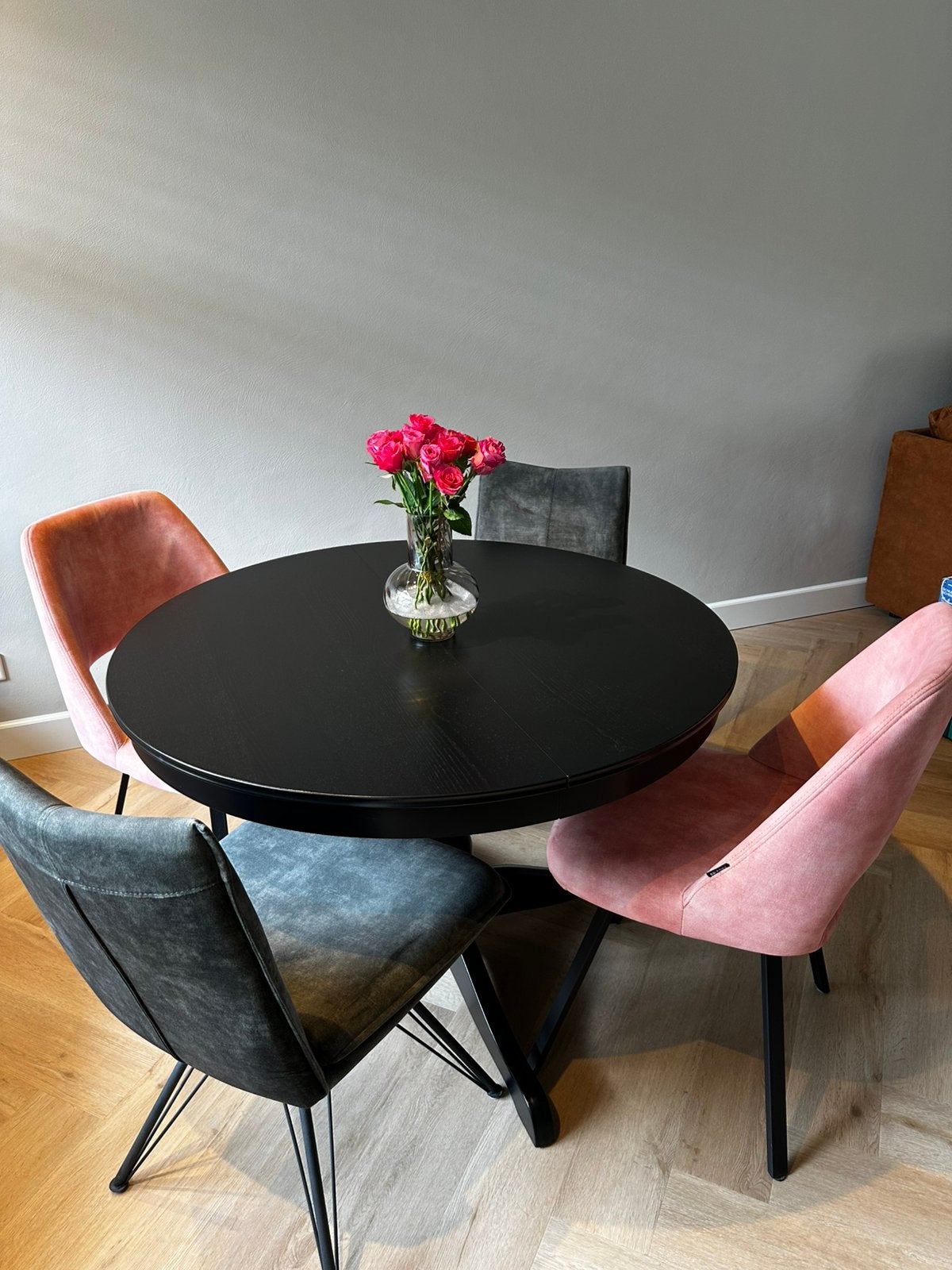 Vier stoelen Haco Wonen, Huis en Inrichting, Stoelen, Ophalen, Overige kleuren, Zo goed als nieuw, Vier