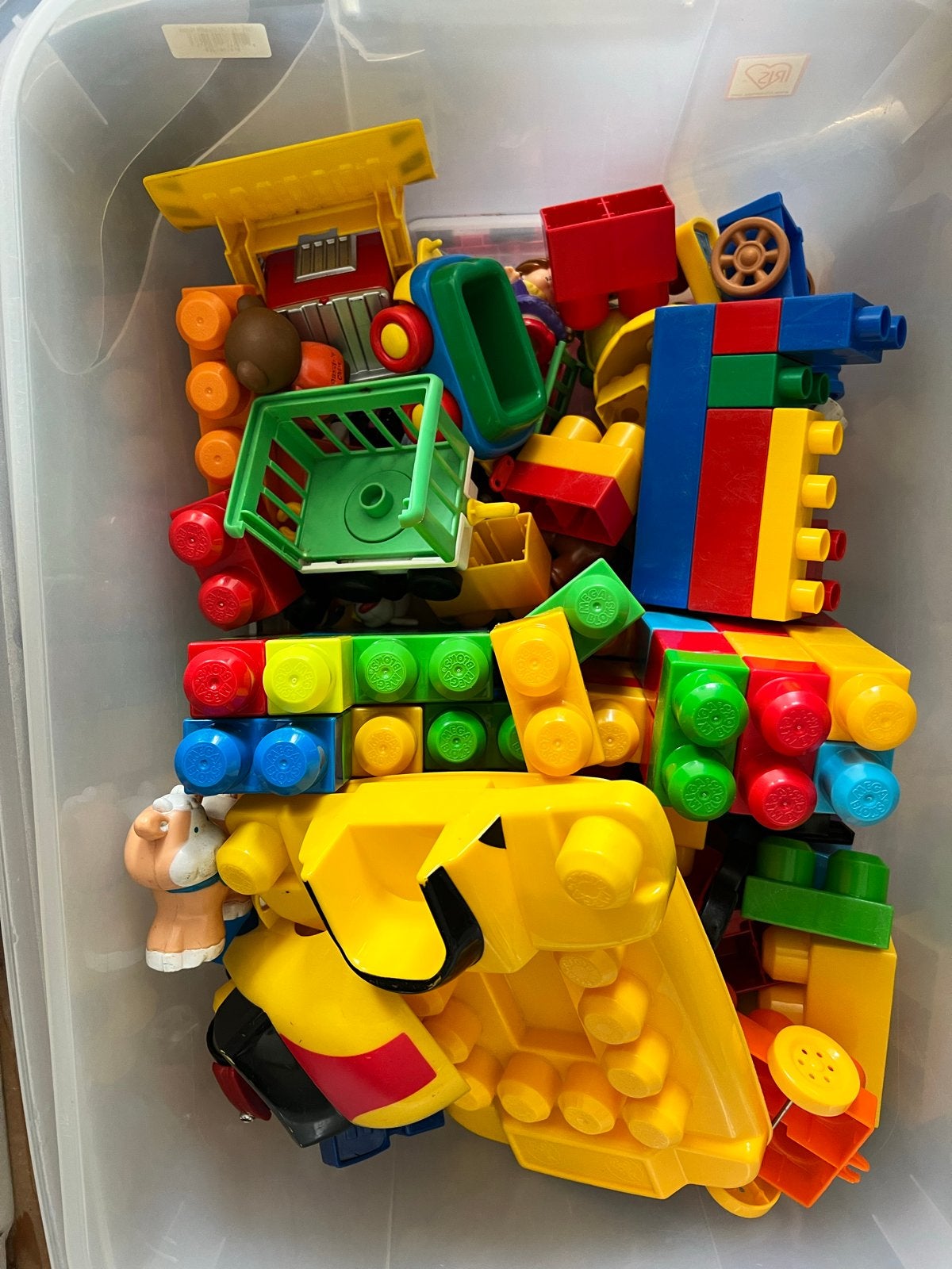 Mega Bloks met poppetjes en voertuigen, Ophalen of Verzenden, Gebruikt, Megabloks