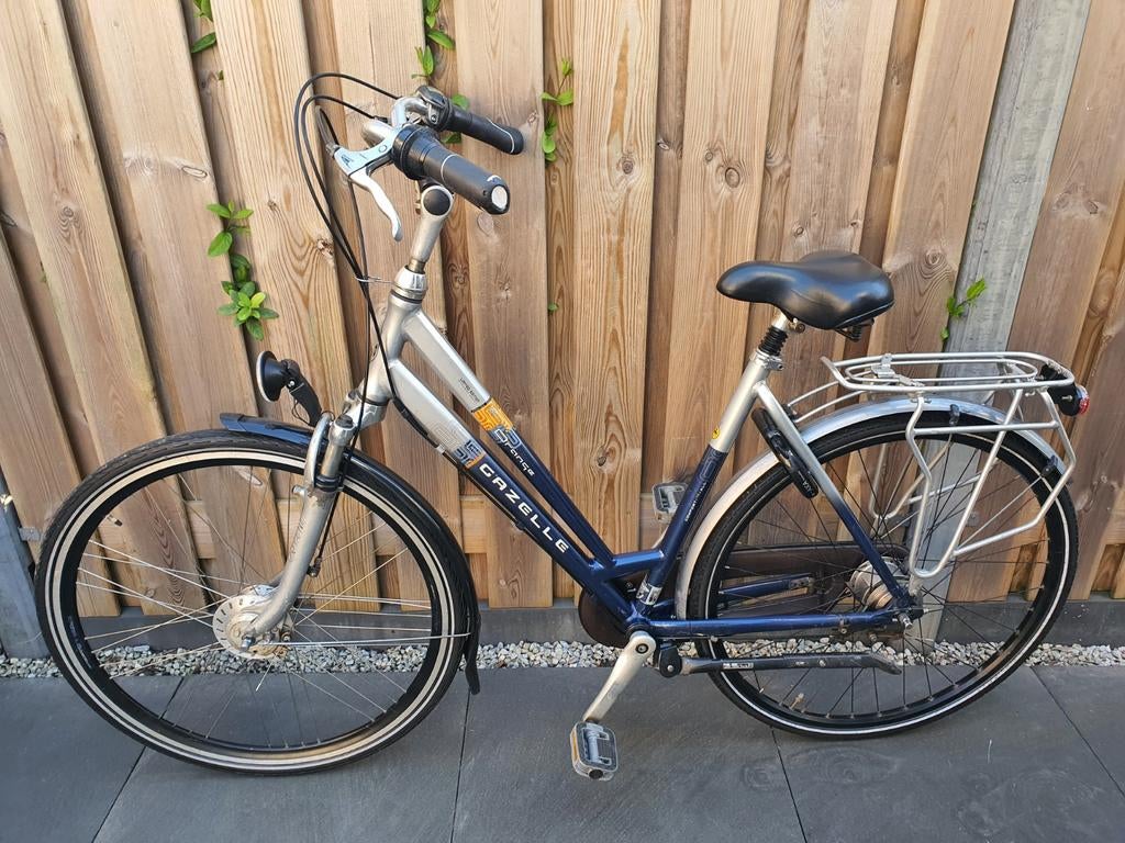 Gazelle Orange Damesfiets 8 versnellingen frame 53, Fietsen en Brommers, Ophalen, Versnellingen, Gazelle, 53 tot 56 cm