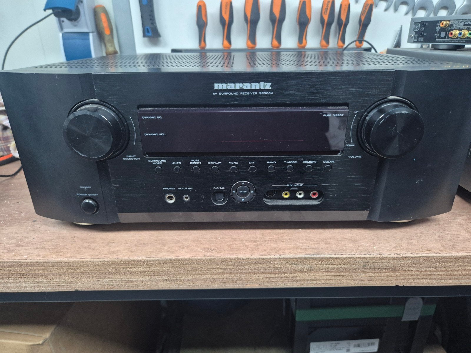 Marantz SR5004 AV Surround Receiver, Audio, Tv en Foto, Versterkers en Receivers, Zo goed als nieuw, 120 watt of meer, Ophalen
