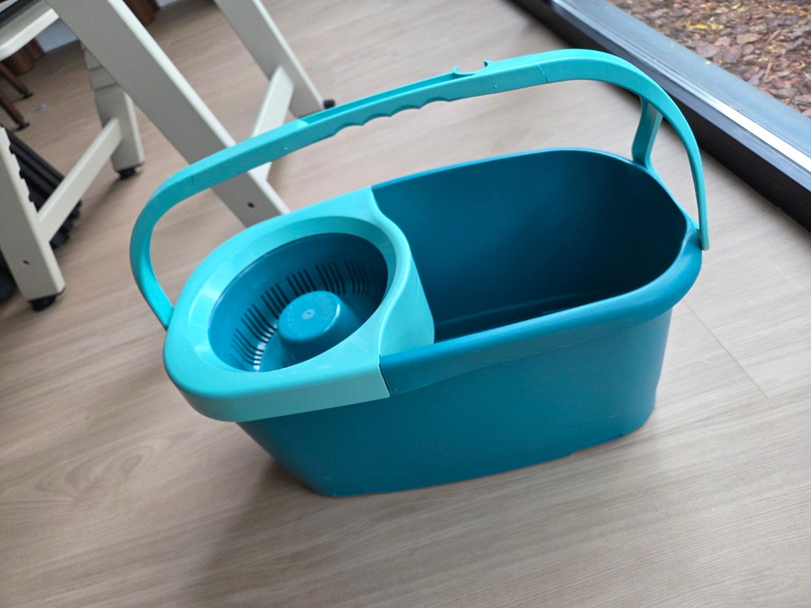Leifheit Clean Twist Mop en Emmer Set, Ophalen, Dweilemmer, -bak, of -wagen