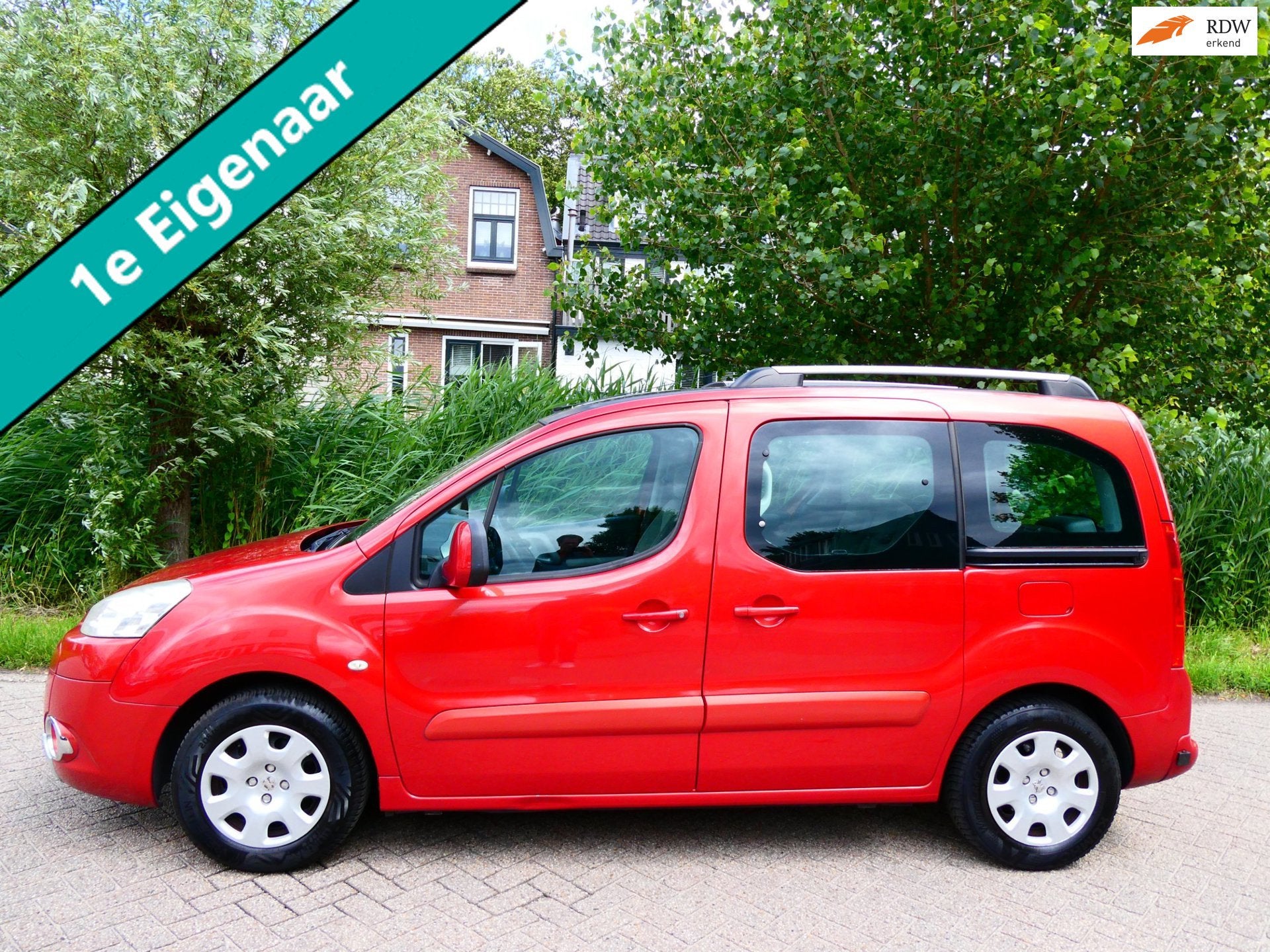 Peugeot Partner Tepee 1.6i XR 90pk LPG-G3 1e eigenaar Panora, Auto's, Voorwielaandrijving, 1408 kg, Stof, Gebruikt