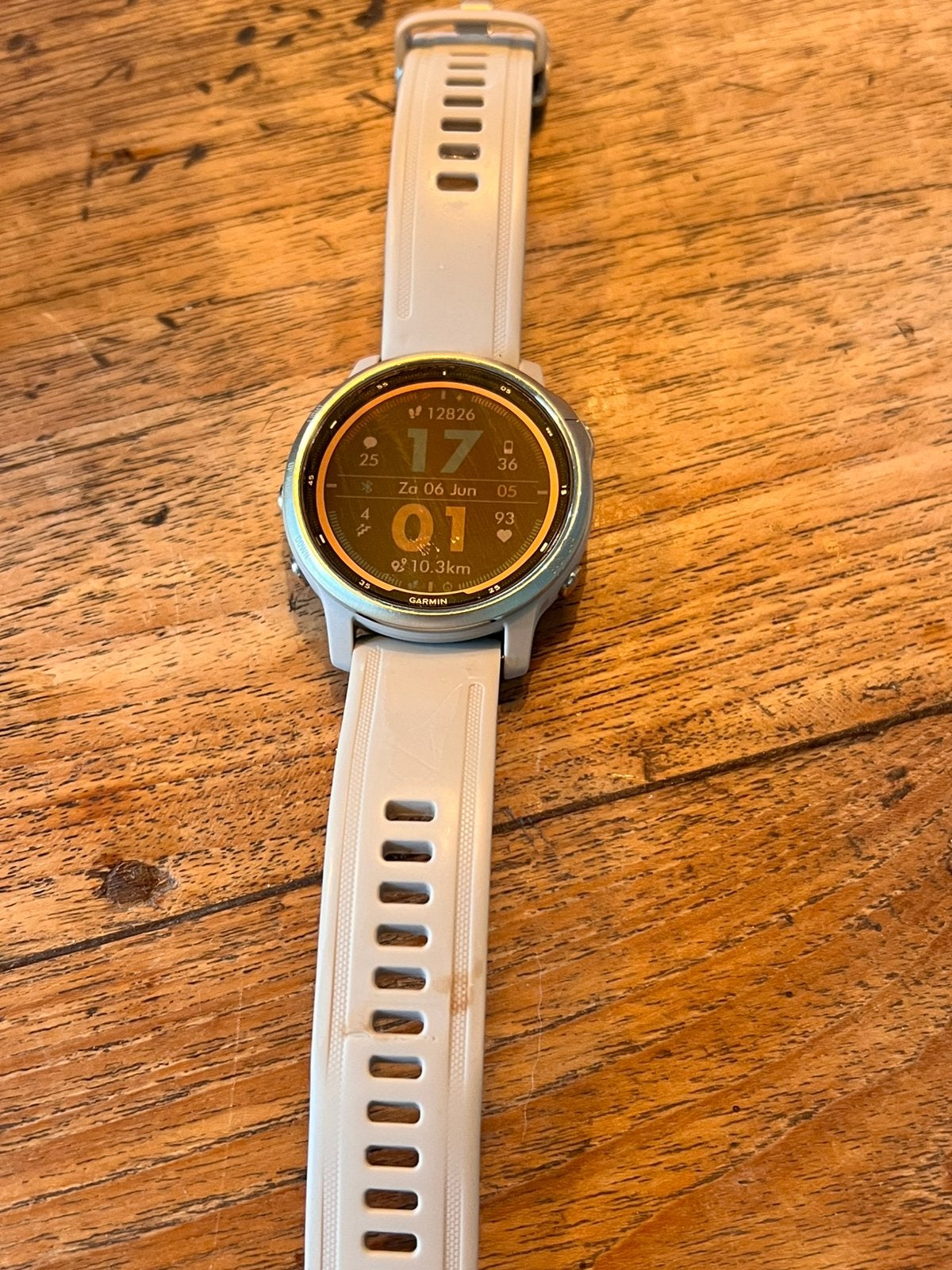 Garmin fenix 6s pro solar, Ophalen of Verzenden, Zo goed als nieuw, Waterdicht, Android