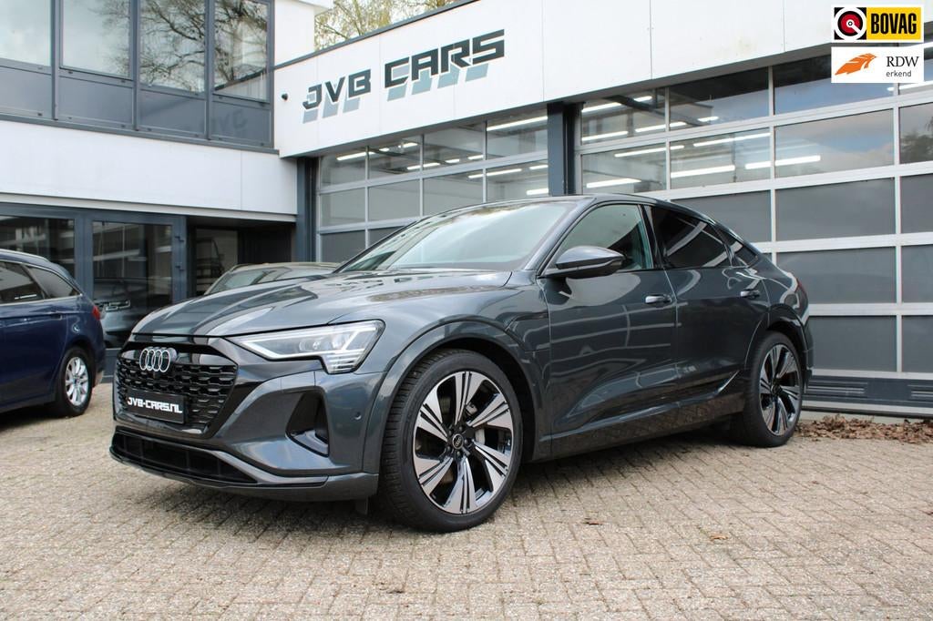 Audi Q8 Sportback e-tron 55 quattro Advanced Edition 115 kWh, Automaat, Gebruikt, Zwart, Vierwielaandrijving