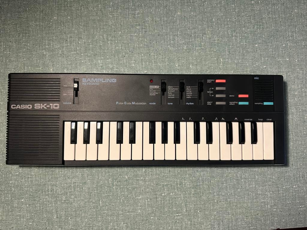 Casio SK-10, Muziek en Instrumenten, Keyboards, Ophalen, Zo goed als nieuw, Overige aantallen, Casio