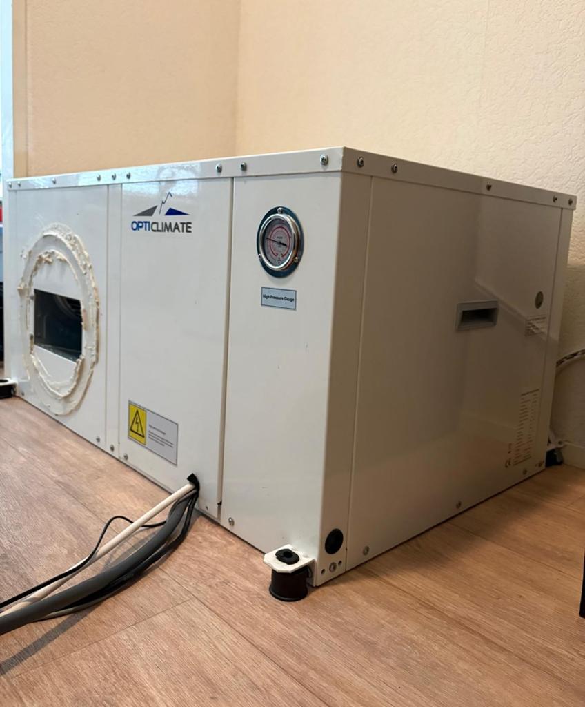 OptiClimate M10000pro3 Watergekoeld Klimaatbeheersysteem, Gebruikt, 3 snelheden of meer, Ophalen of Verzenden, Koelen en Ontvochtigen