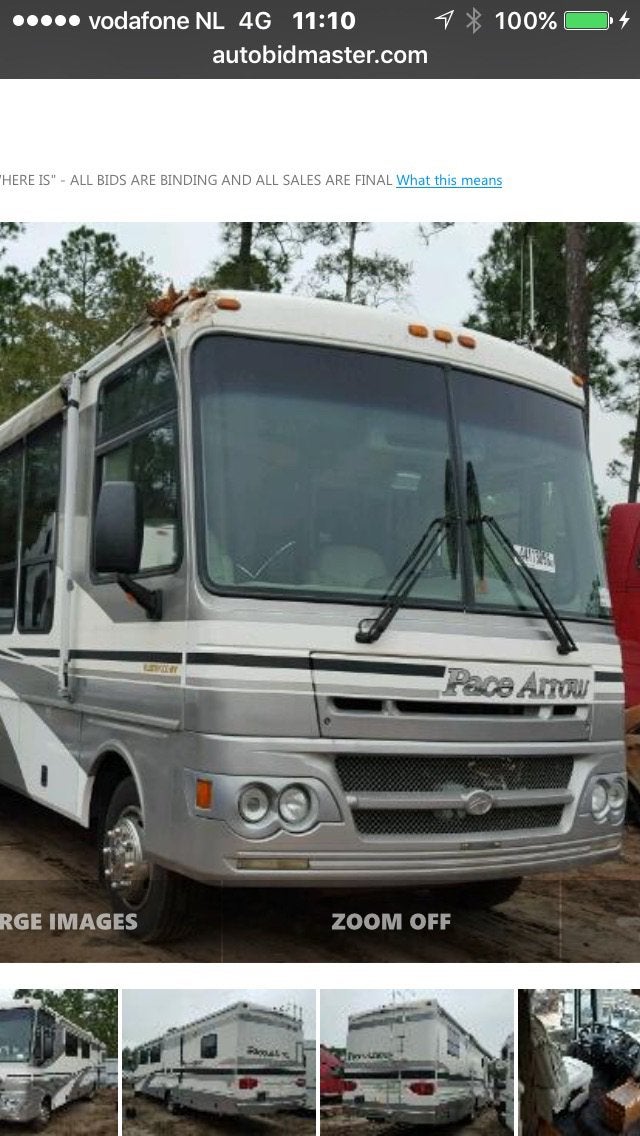 Pace arrow usa camper ..goed lezen, Particulier, Integraal