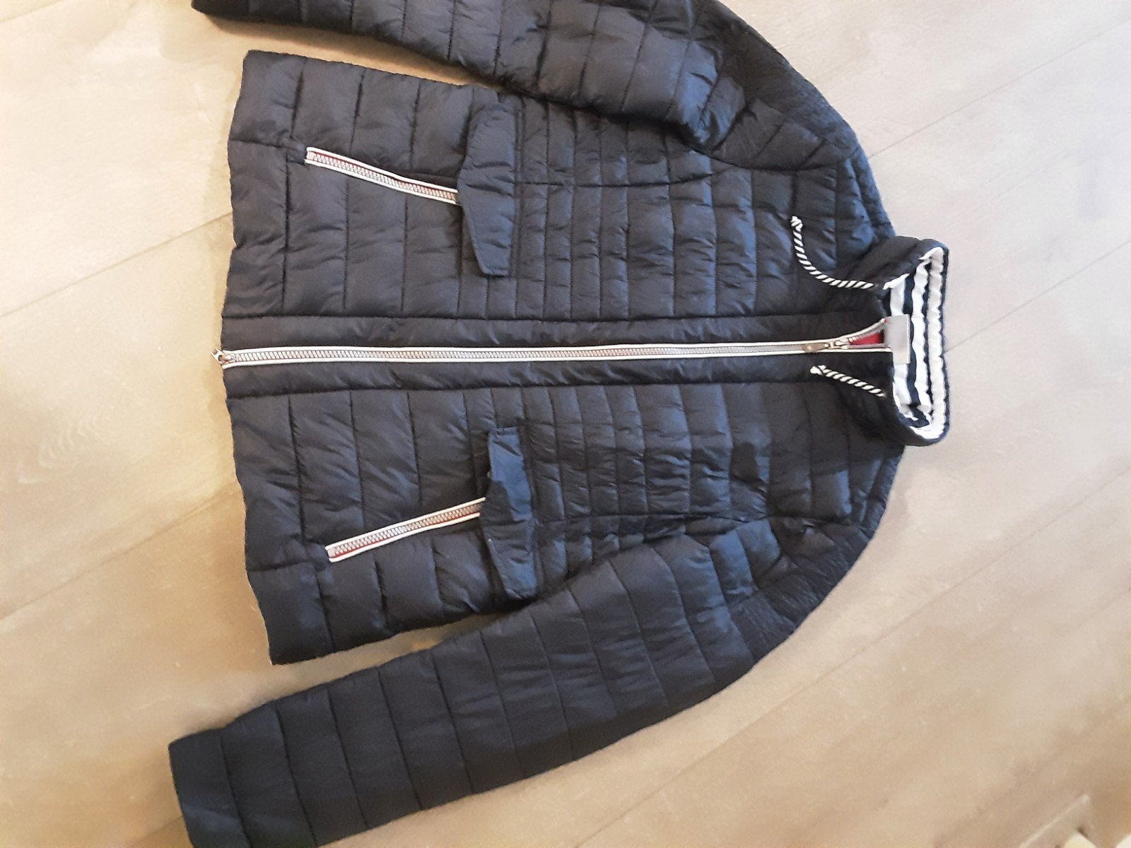 Te koop jas donkerblauw maat 40 merk Gil Bret, Maat 38/40 (M), Blauw, Ophalen of Verzenden, Zo goed als nieuw