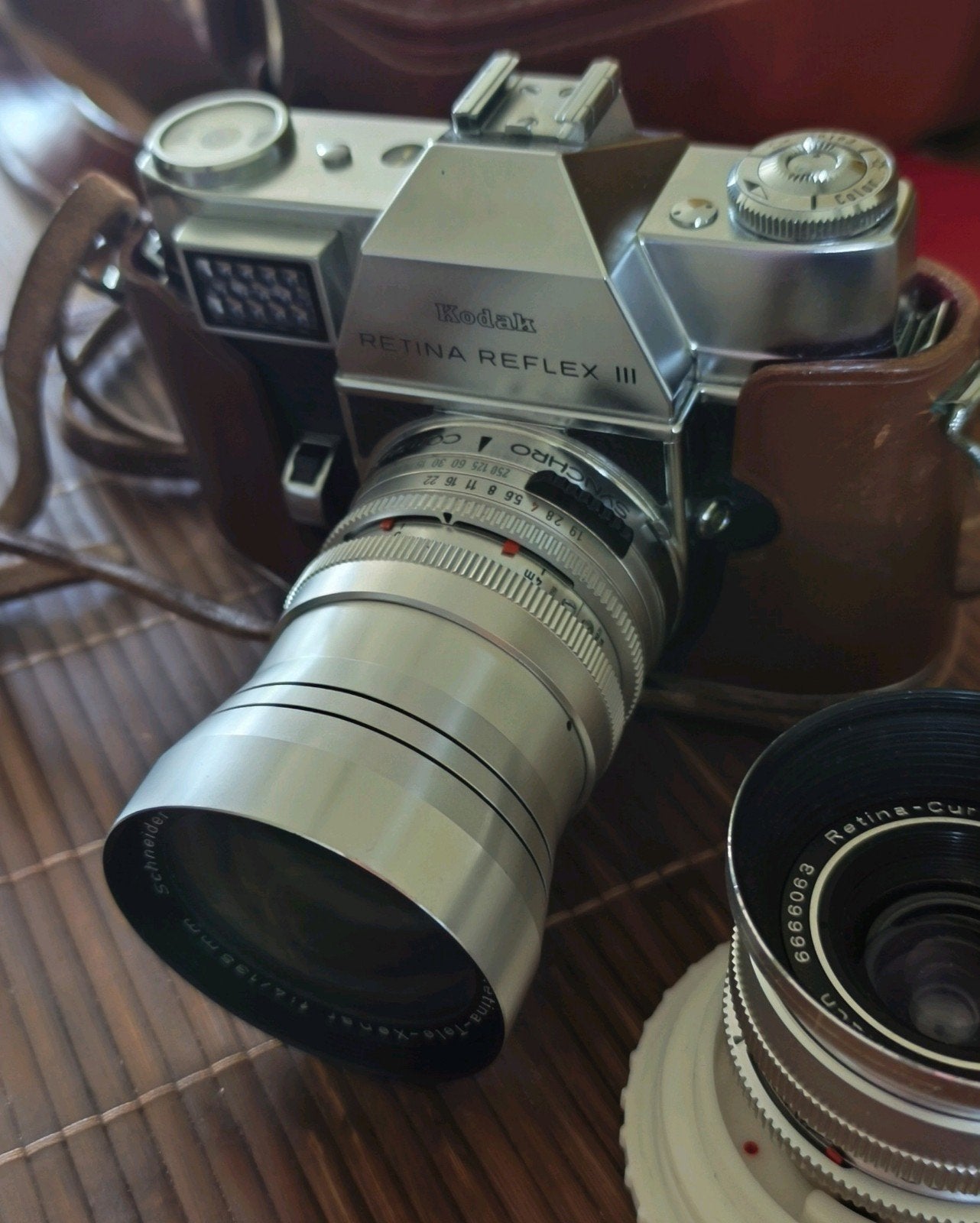 Kodak Retina Reflex lll, Ophalen of Verzenden, Zo goed als nieuw, Compact, Kodak