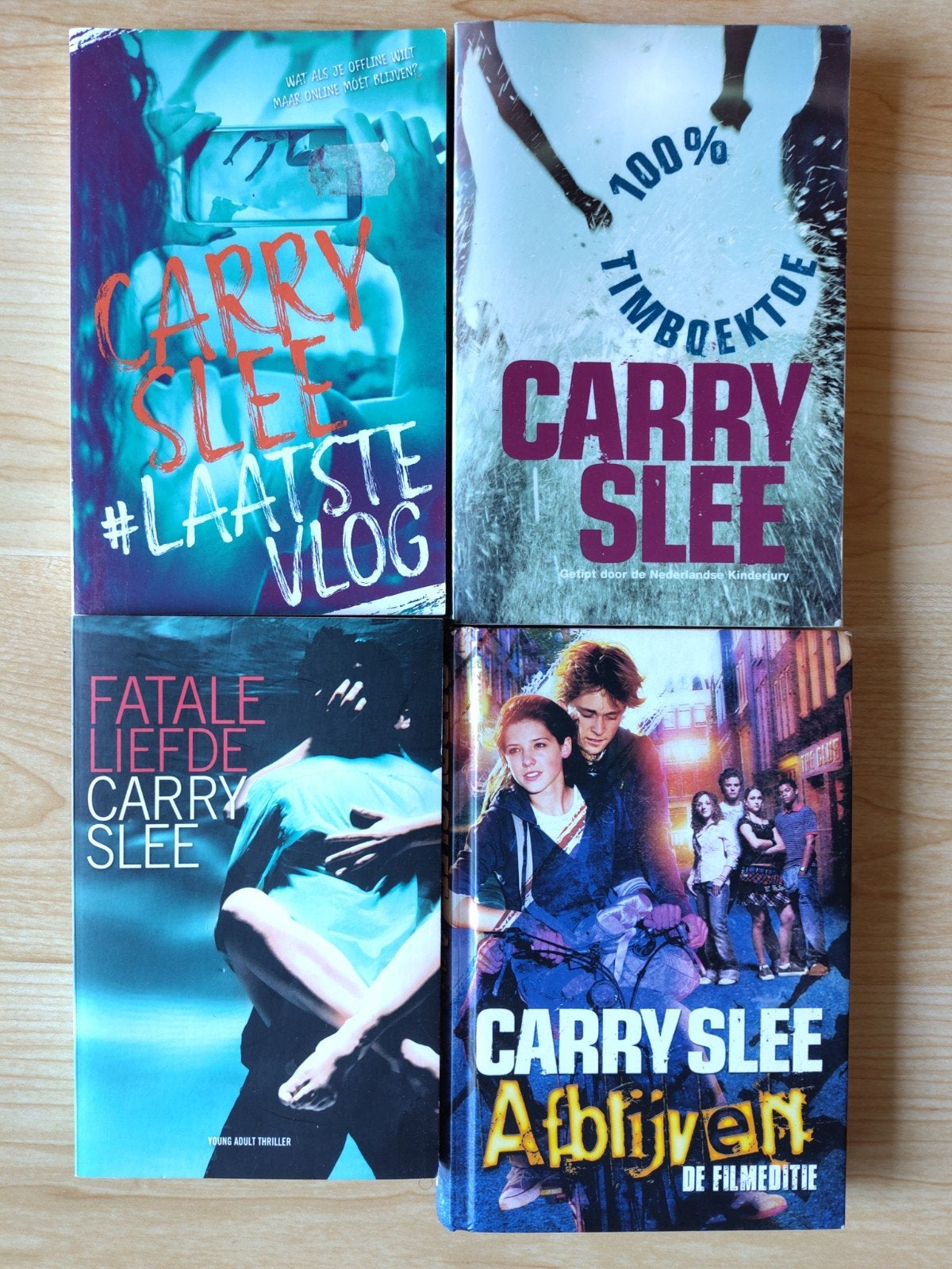 4× Carry Slee, Ophalen of Verzenden, Gelezen, Carry Slee, Fictie