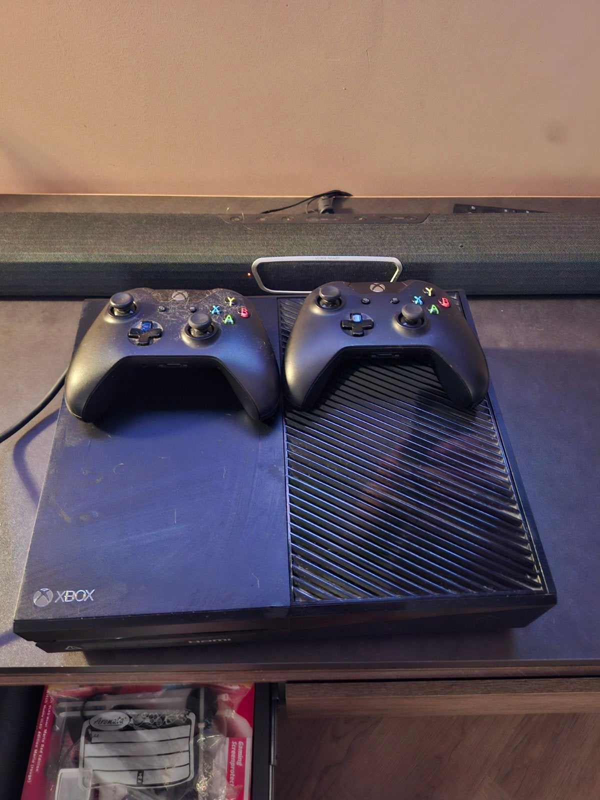 Xbox One met 2 controllers en 7 games, Spelcomputers en Games, Xbox One, Met 2 controllers, Ophalen of Verzenden, 500 GB