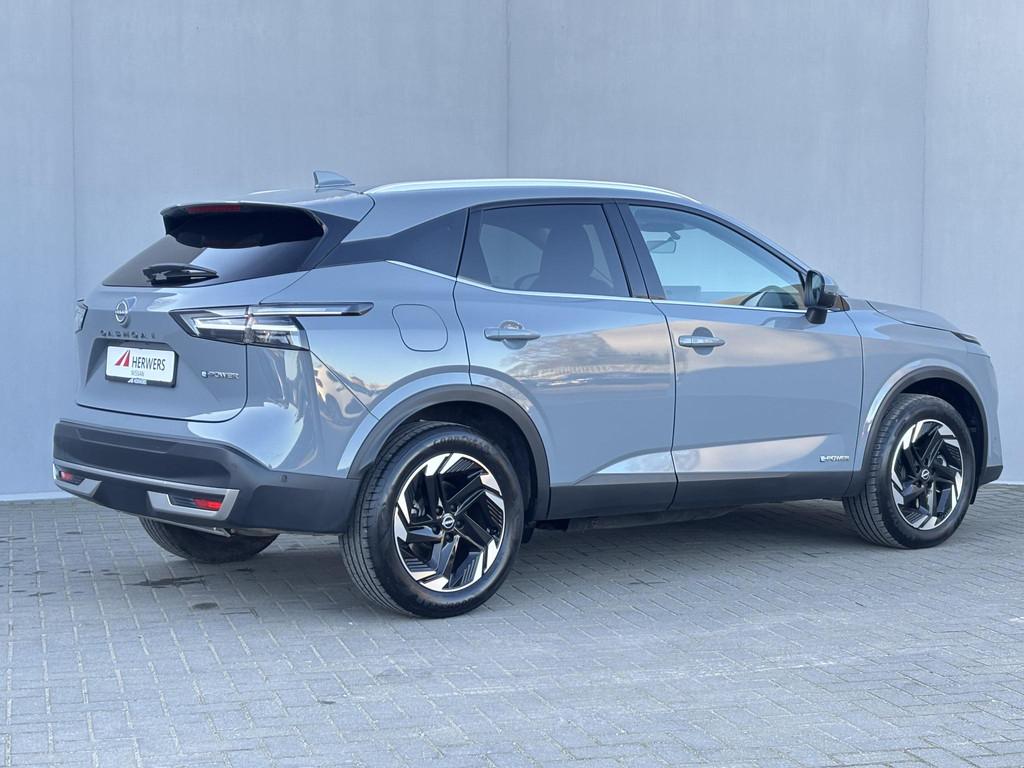 Nissan Qashqai 1.5 e-Power N-Connecta / Fabrieksgarantie tot, 1497 cc, 190 pk, 2 kWh, Leder en Stof