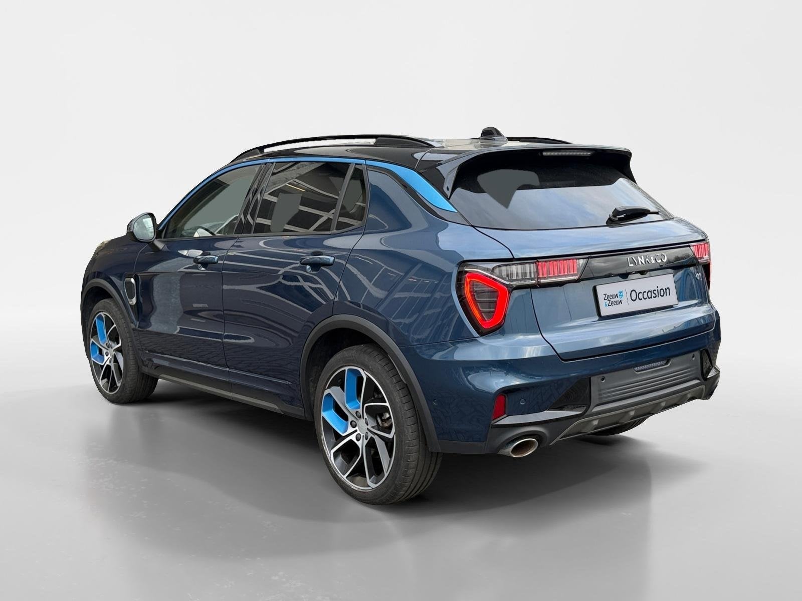Lynk & Co 01 1.5 | Panoramadak | Stoelverwarming | Dodehoekd, 12 maanden, Stof, Blauw, Plug-in hybride