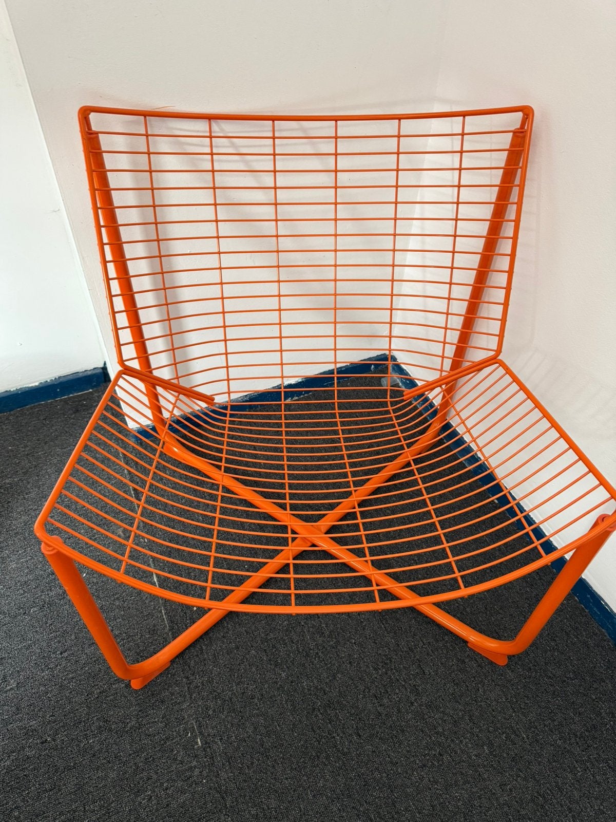 IKEA Skalboda oranje stoel met losse stoelkussen, Ophalen, Kunststof, Overige kleuren, Zo goed als nieuw
