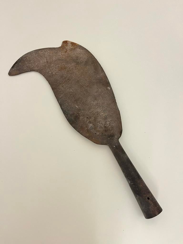 Antieke suikerbiet hakmes - boerenwerktuig, Antiek en Kunst, Ophalen of Verzenden